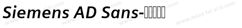 Siemens AD Sans字体转换